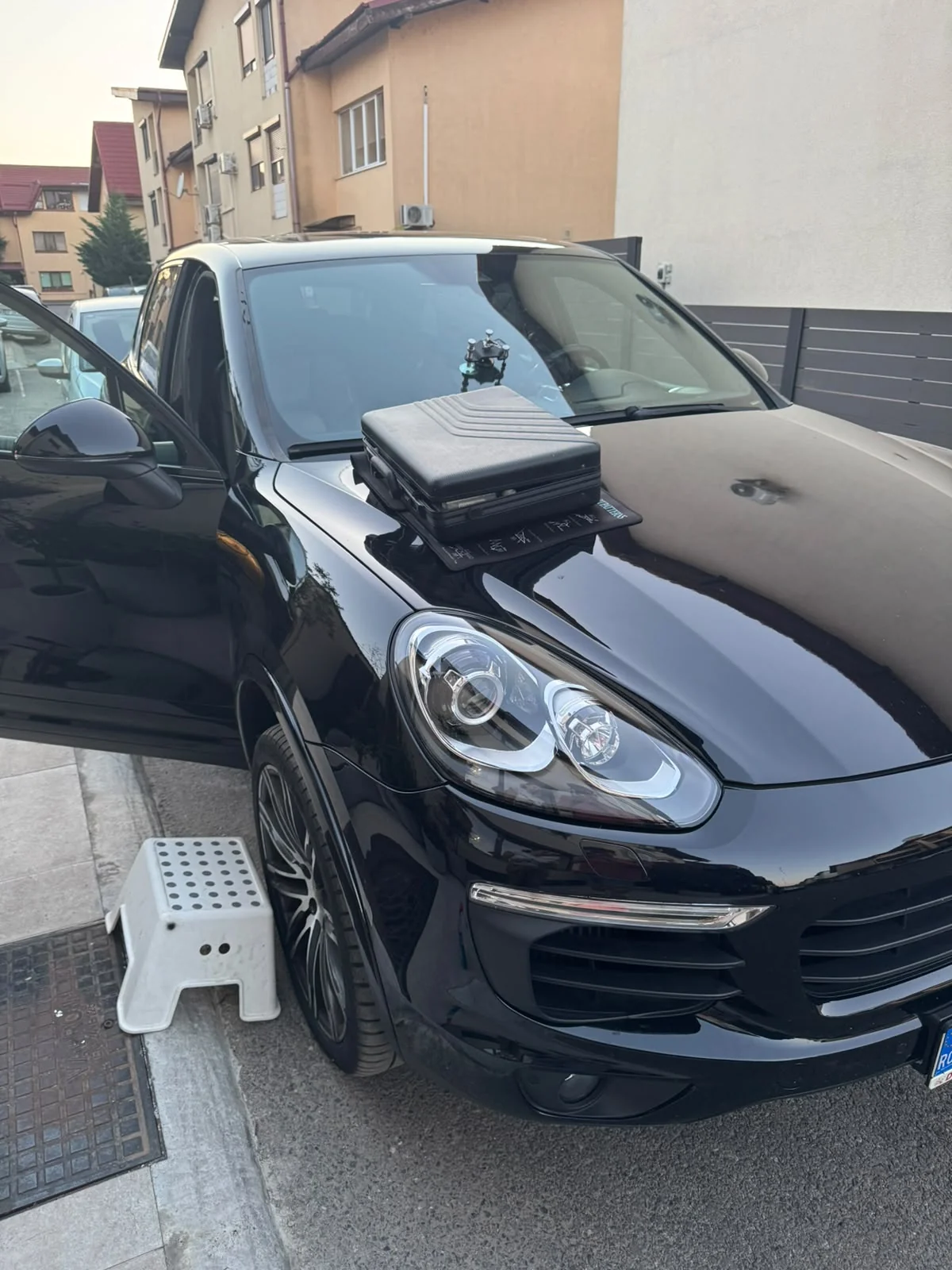 Porsche Cayenne cadru întreg intervenție mobilă Ilfov